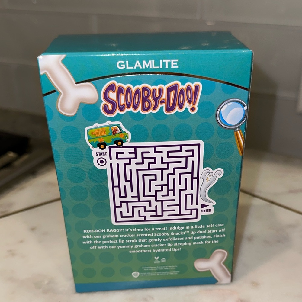 ✨NIB✨ Scooby-Doo “SCOOBY SNACKS" X GLAMLITE Lip Duo Set - Picture 7 of 9